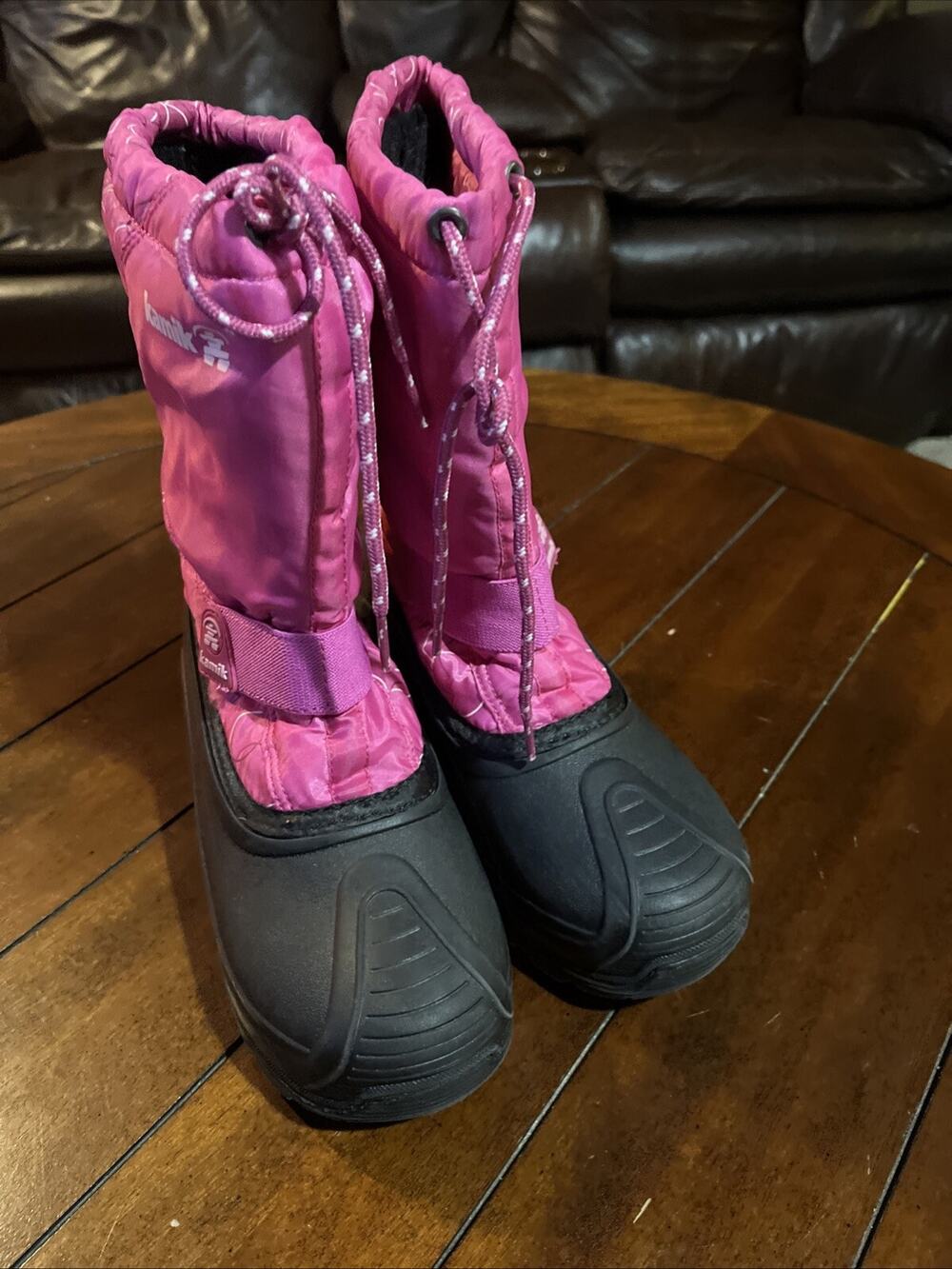 Girls Kamik Winter Boots - Size 6